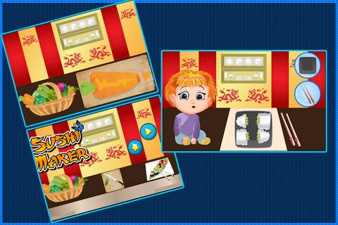 Sushi Maker – Make food in this cooking chef game for kids screenshot 4
