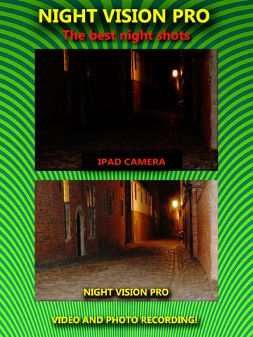 Night Vision Camera - True! HDR HD Real Green Binoculars Zoom with Private Folder Pro screenshot 3