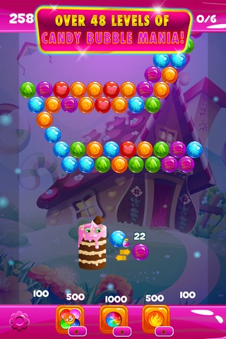 Bubble Candy Dessert Pop - Arcade Shooter Mania FREE screenshot 3