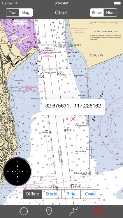 San Diego Bay (California) – Raster Nautical Charts screenshot-3