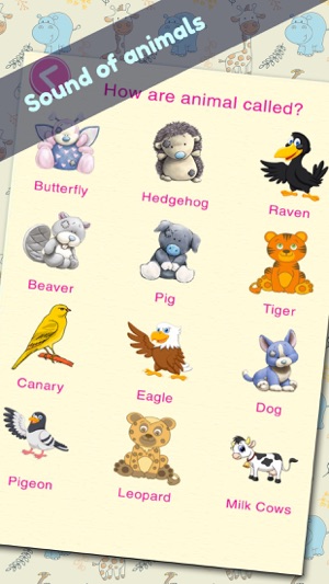 Học động vật qua âm thanh trò chơi cho trẻ em - Learn Animal(圖2)-速報App