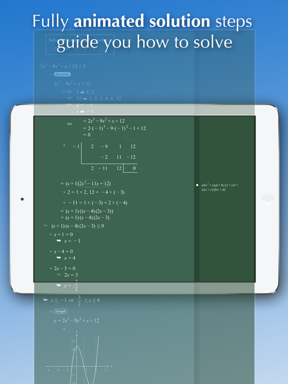 FX Math Solver screenshot