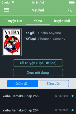 Truyện Tranh Yaiba (Vechai - Truyện Tranh) screenshot 2
