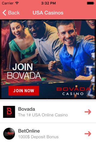 Online Gambling - Live Betting, Real Money Casino, Slots, Roulette, Bingo and Sportsbook screenshot 3