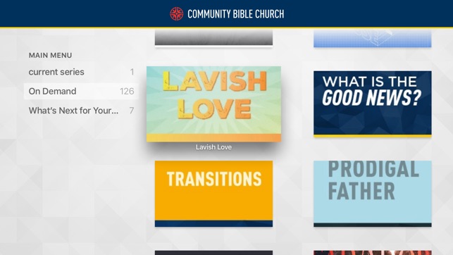 Community Bible Church TV(圖2)-速報App