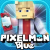 PIXELMON BLUE Edition: Dex Hunter Survival Mini Block Game with Multiplayer
