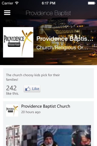 Providence Baptist Church - VA screenshot 2