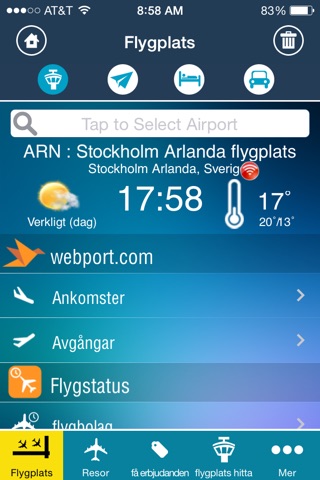 Stockholm Arlanda Airport Pro (ARN/NYO/BMA) + Flight Tracker radar screenshot 2
