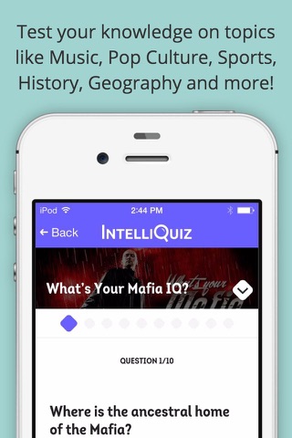 IntelliQuiz Trivia screenshot 2