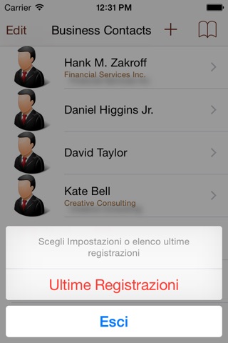 Contatti e Clienti di Lavoro screenshot 3