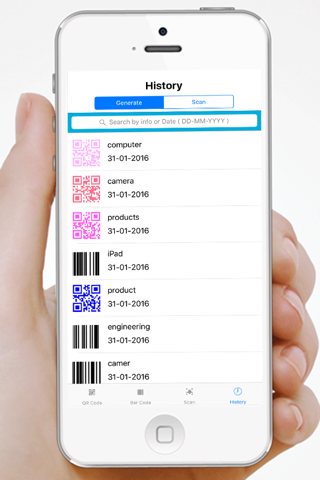Scan QRCode ,Barcode and Create All Type Code - náhled