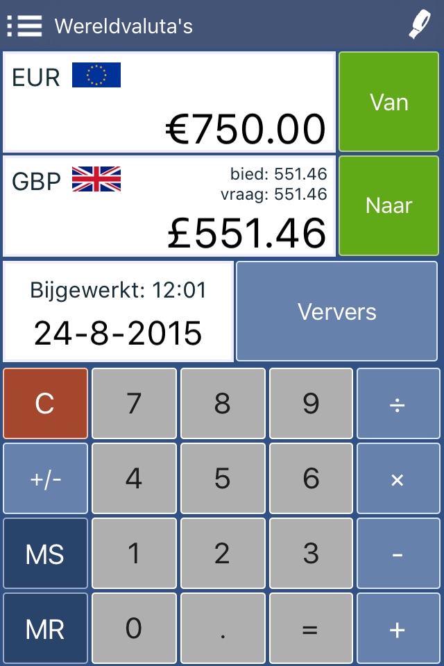 Converter Pro Free - Unit & Currency Conversion Calculator screenshot 2