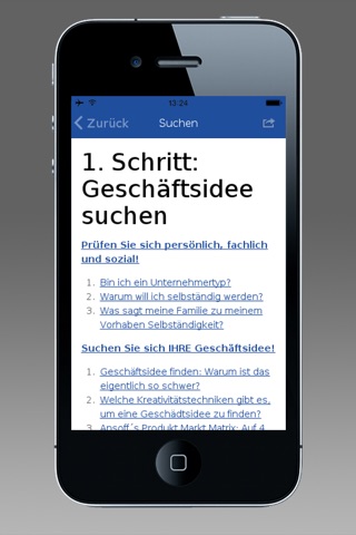 Gründerlexikon screenshot 2