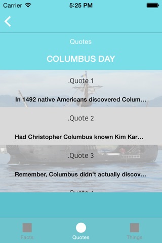 Columbus Day 2015 - Funny Quotes,Facts AND Things to Do ! screenshot 2