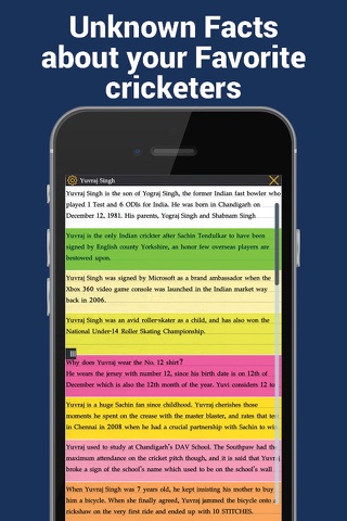 Cricket facts screenshot 4