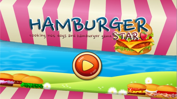 Hamburger Star Cooking Game - maker food burger for girls and boys