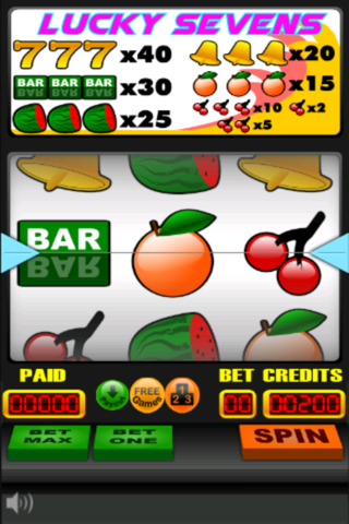 Lucky Seven Free Slot Stars screenshot 3