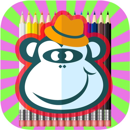 funny coloring book - free animals drawing pages iOS App