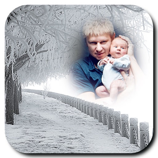 Winter Photo Frame