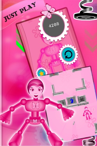 Pink Robo super power girl Pro screenshot 3