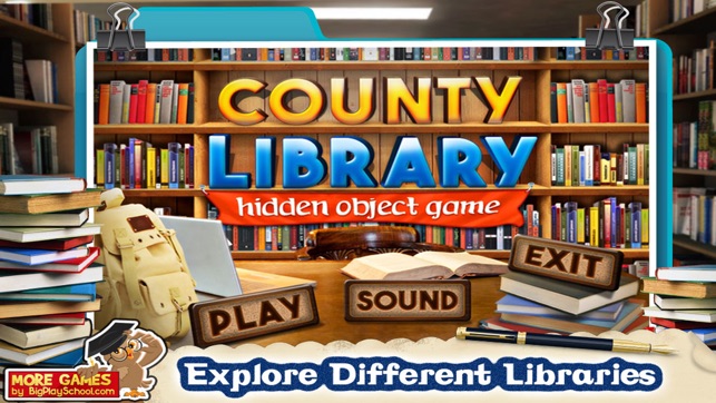 County Library Hidden Object Games(圖4)-速報App