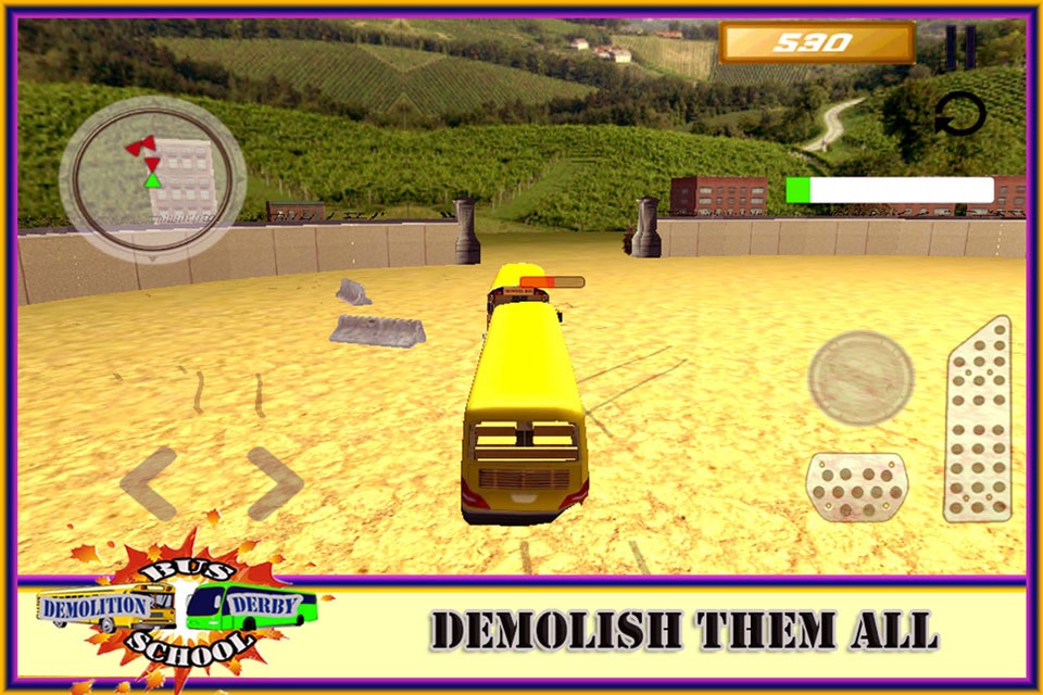 School Bus Demolition Crash Championship - Derby Racing Simulator screenshot 3