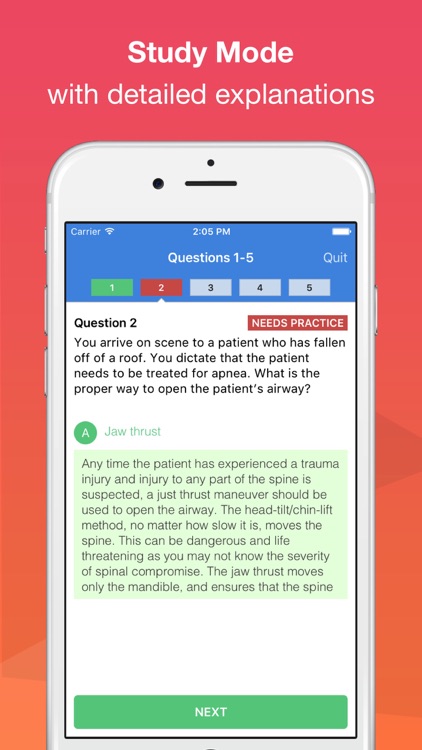 NREMT EMT-B Smart Test Prep 2016
