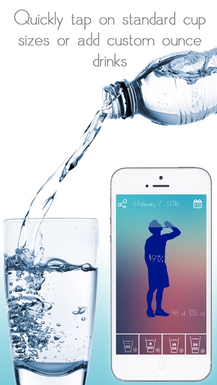 Water Tracker - Daily hydration tracker, intake counter, water logger, daily water tracker and water reminder