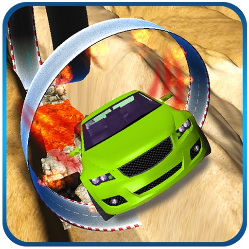 Crazy Car Stunts 2016: City and Off-road Nitro Sports Cars Stunt Jumping and Racing Game Icon