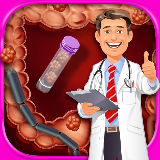 Colonoscopy Simulator - Virtual Gastric Surgeon & Stomach Operation FREE Icon