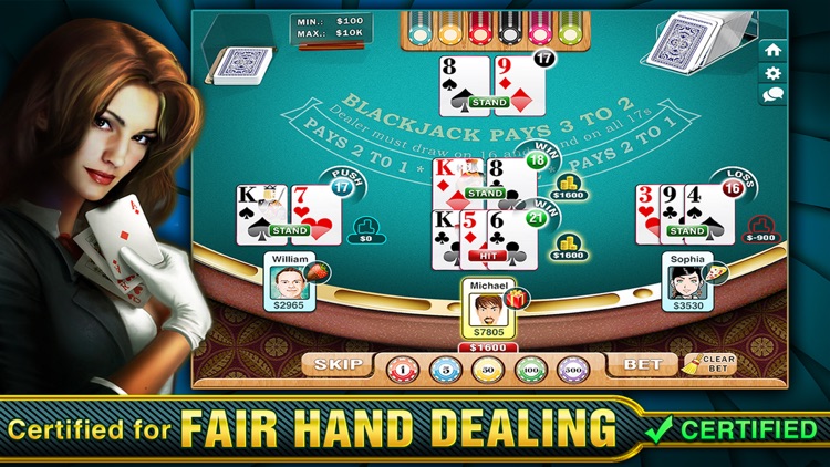 BlackJack Online - Just Like Vegas!