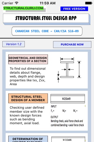 Structural Steel Design (Canadian Code) screenshot 2