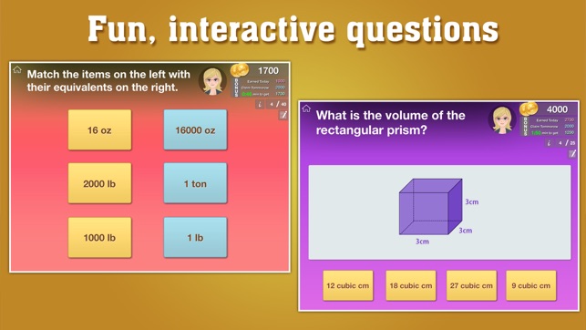 Grade 5 Math Common Core Learning Worksheets Game(圖2)-速報App