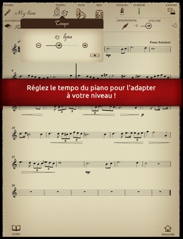 Play Schubert - Ave Maria - Duo avec accompagnement piano screenshot 3