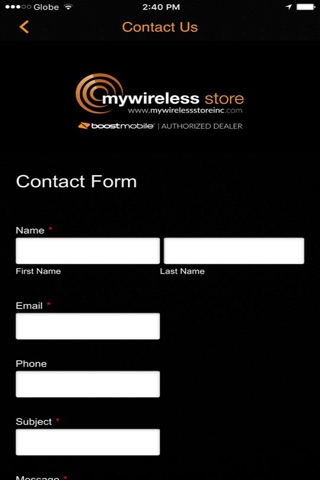 MyWirelessStore screenshot 3