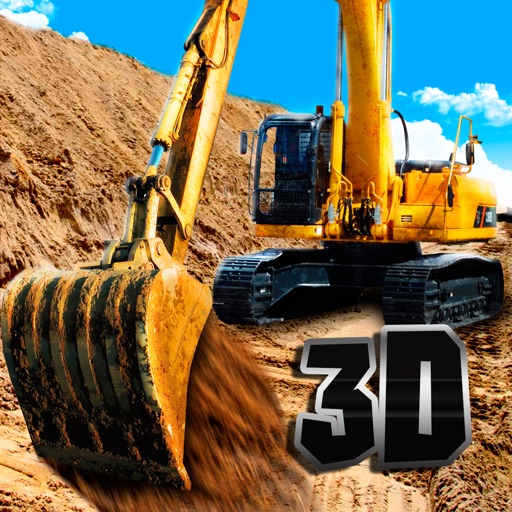 Heavy Excavator Driver Simulator 3D Free icon