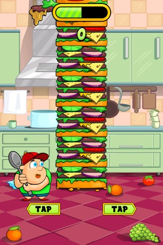 Burger Bash Mania - Diner Food Tap and Chop screenshot 2