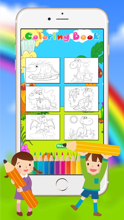 Dinosaur Coloring Book for Kids and Preschool Toddler