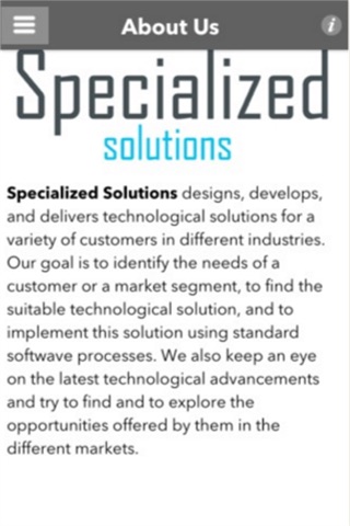 Specialized Solutions screenshot 3
