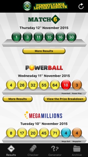 Pennsylvania Lotto Results(圖2)-速報App