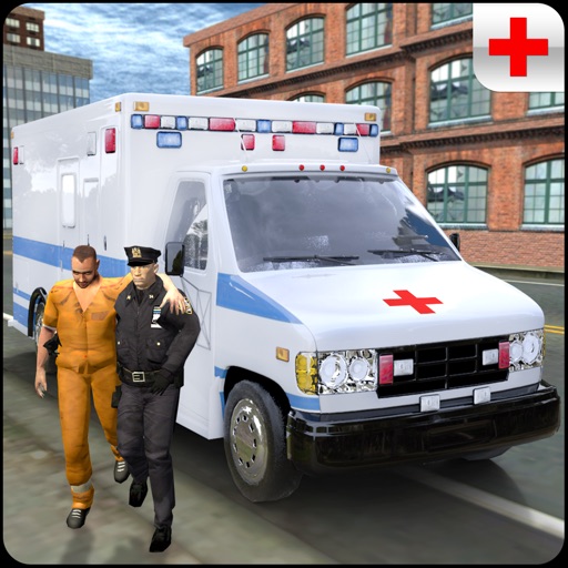 Police Prisoner Ambulance Van – Criminal Transport Simulator Game Icon