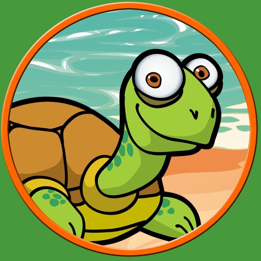 lovely turtle for kids - free game icon