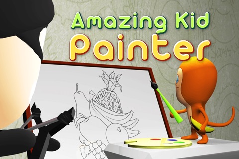 Amazing Kid Painter - top picture painting pad screenshot 2