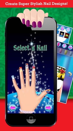 Aaah! Holiday Nails Art Beauty Gallery-Christmas Nail Manicu(圖2)-速報App