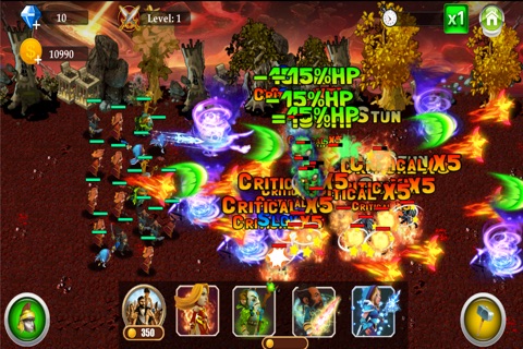 Heroes defense : Empire of King screenshot 2