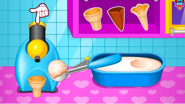 Frozen Ice Cream Maker Game(圖4)-速報App