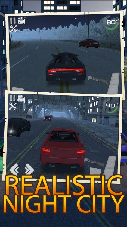 Night Traffic Car Driving Parking Career Simulator