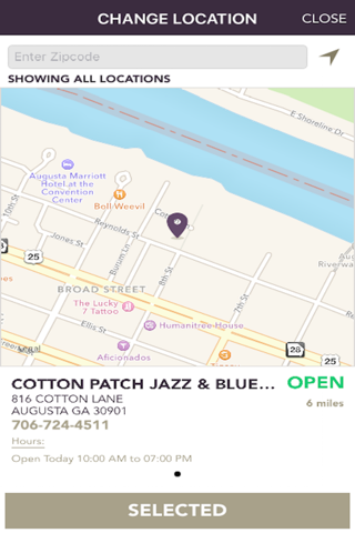 Cotton Patch Jazz & Blues screenshot 3