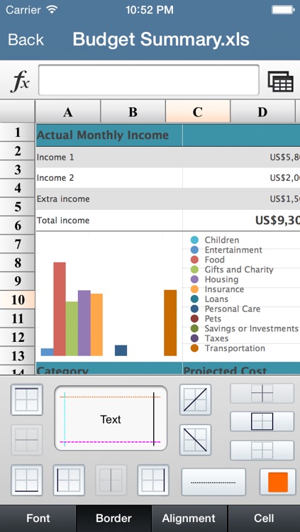 My Spreadsheet-For Ms Office Excel Pro