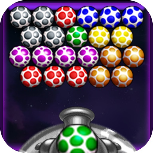 Amazing Bubble Game : Dinosaur Egg Shooter Free Edition iOS App